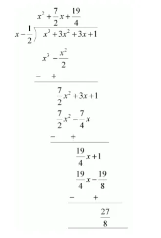 Find the remainder when $x^{3}+3 x^{2}+3 x+1$ is divided by 